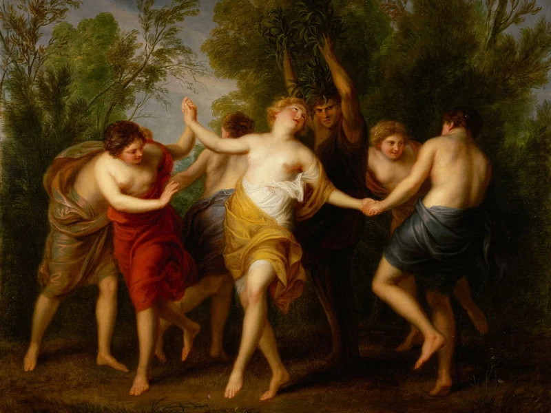 1739-Andries Cornelis Lens - Trasformazione di Apullan in un ulivo